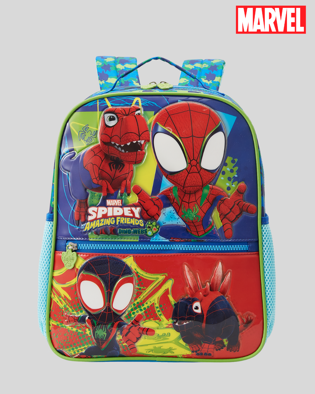 2 Mochila Infantil Homem Aranha Dino - Imagem 1